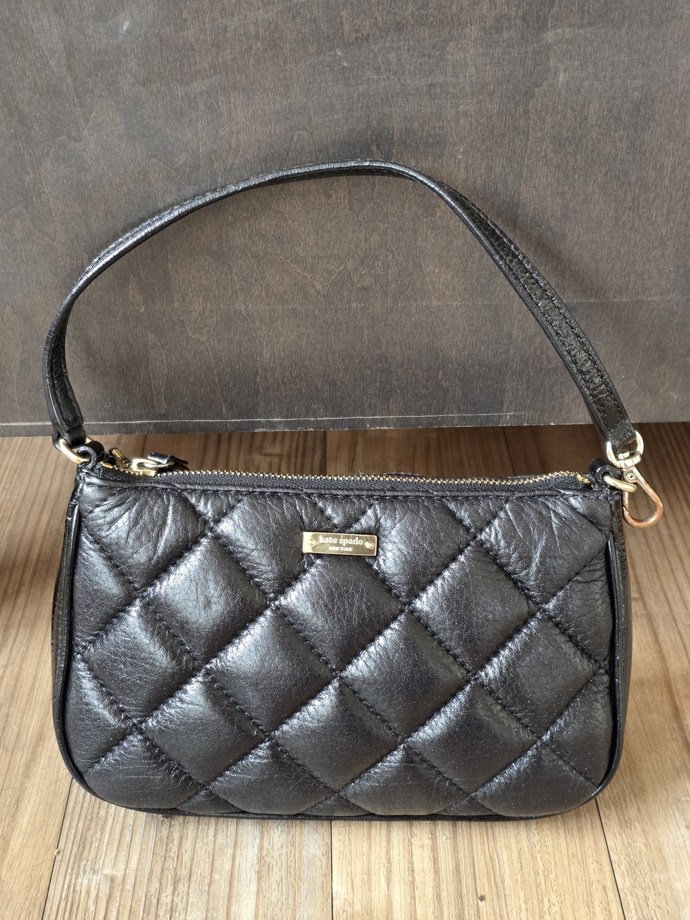 Kate Spade Astor Court Linet Quilted Leather Wristlet